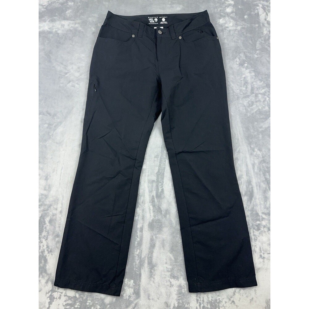 Mountain Hardwear Dynama Hiking Pants Womens Size 8/30 Black Stretch Gorpcore
